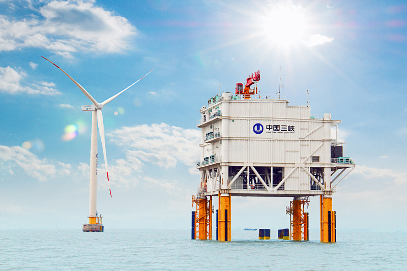 江蘇響水21.45萬(wàn)千瓦海上風(fēng)電場(chǎng)